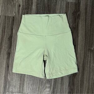 Lululemon align high rise short 6” mint moment
